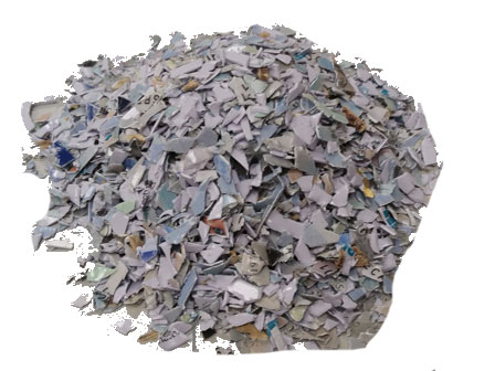 shredded chip cards