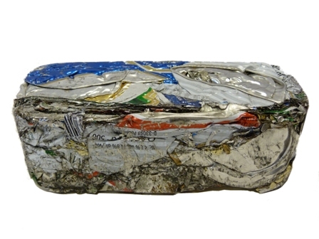 briquetted cans (square)