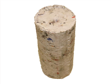 briquetted paper